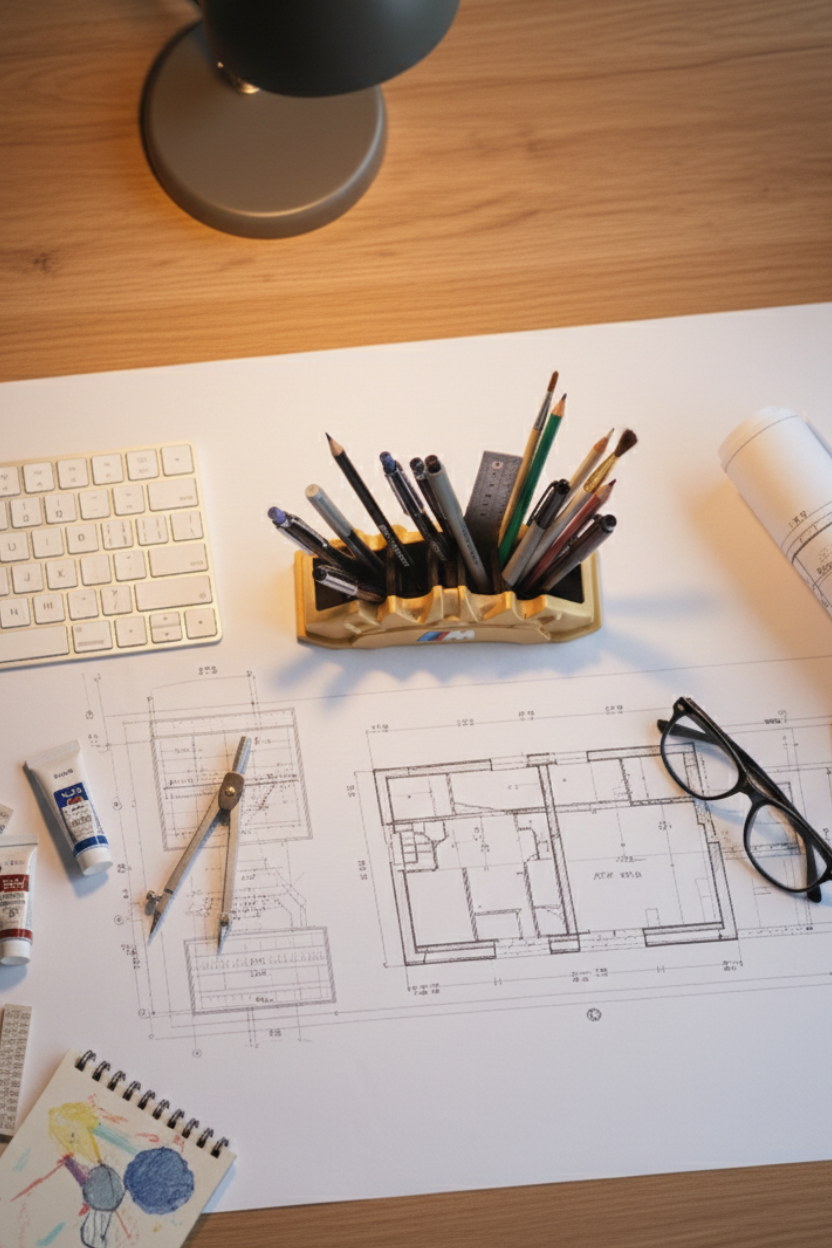 Bmw Calliper Pen Stand