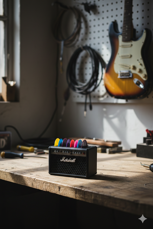Marshall guitar pick holder