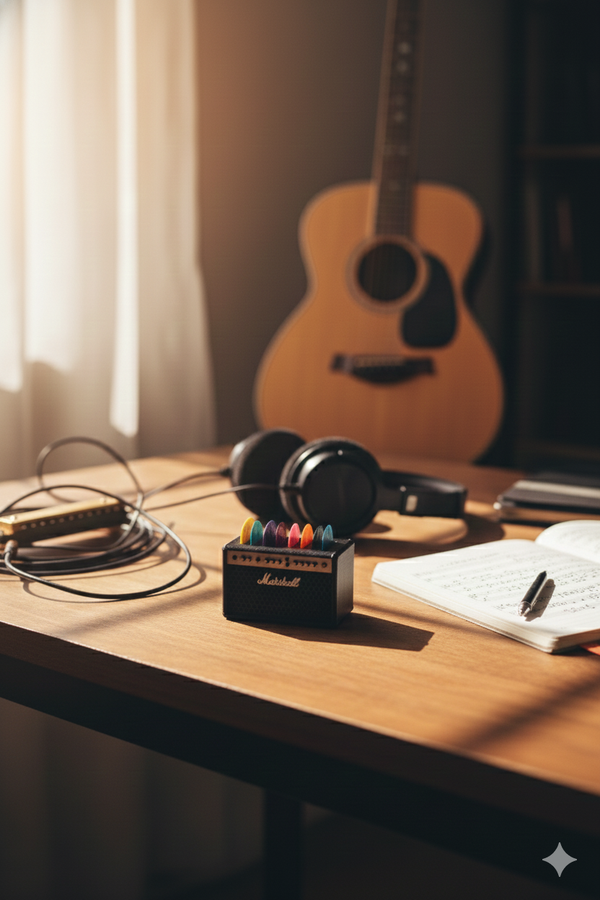Marshall guitar pick holder