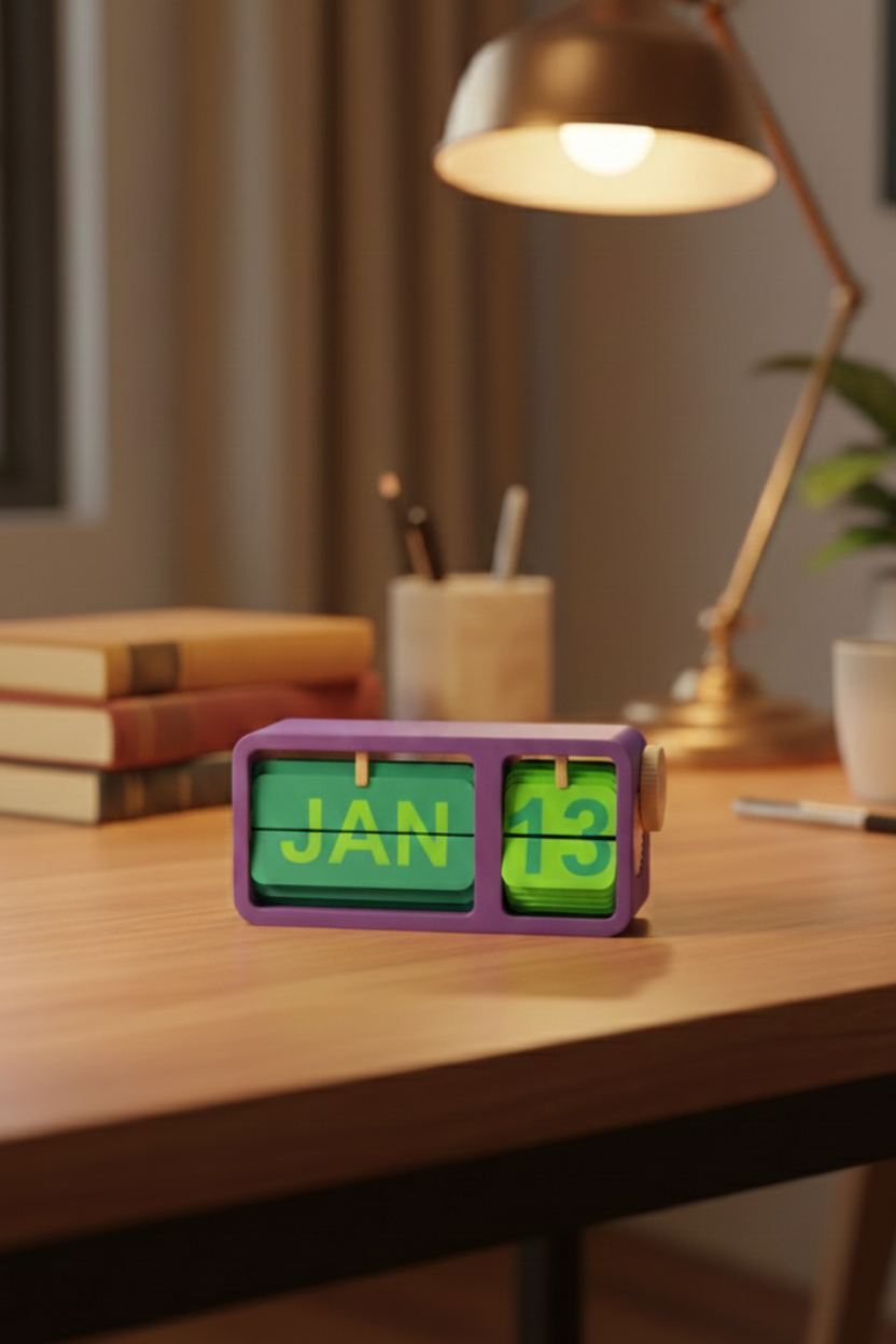 The ChronoStack Modular Flip Calendar